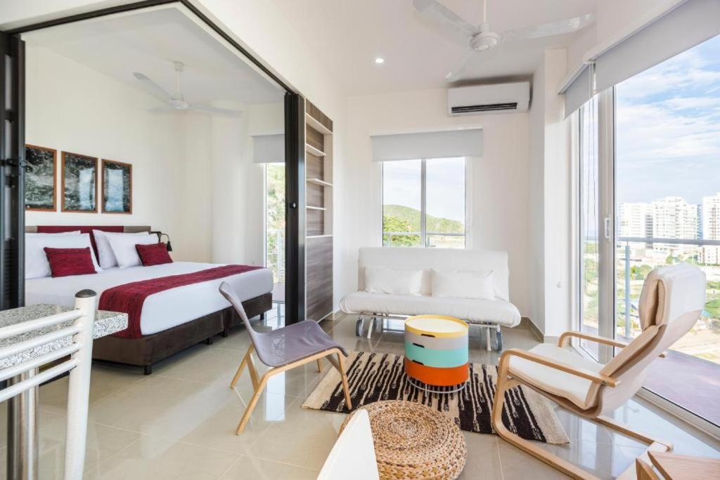 Terrazas Tayrona Travelers Apartamentos Y Suites Santa Marta  Eksteriør billede